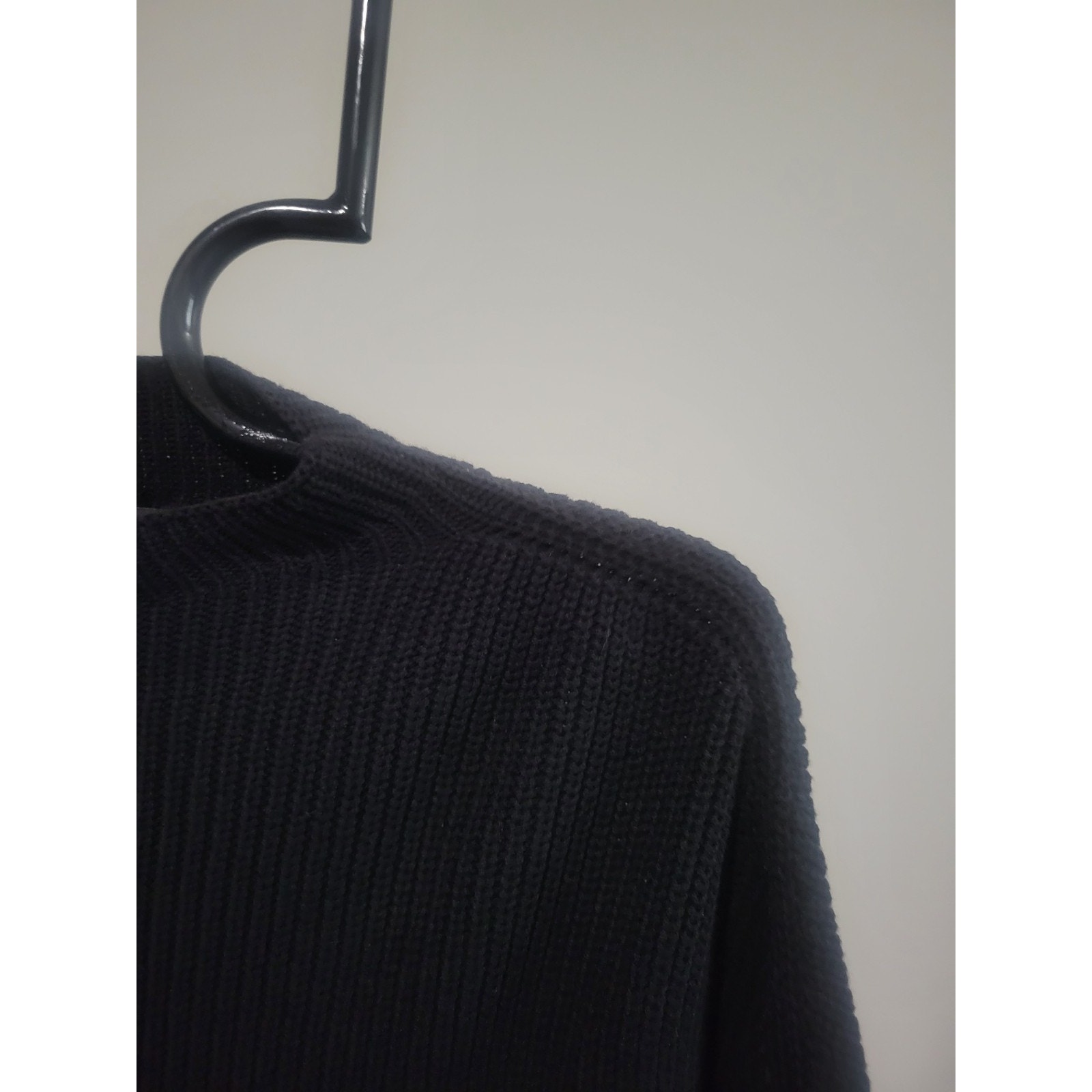 Carla Rockmore Med Black Dolman Sleeve Mockneck Sweater A710985 Nwot Trending — image 3 of 8
